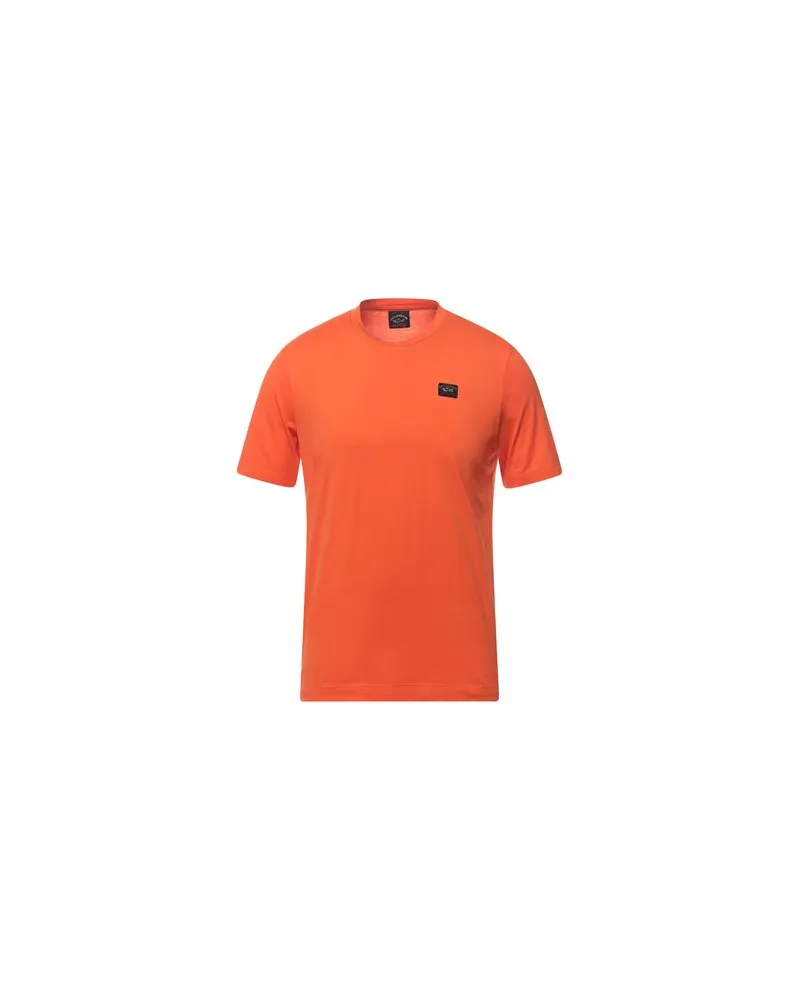 Paul & Shark TOPS - T-shirtsauf YOOX.COM Orange