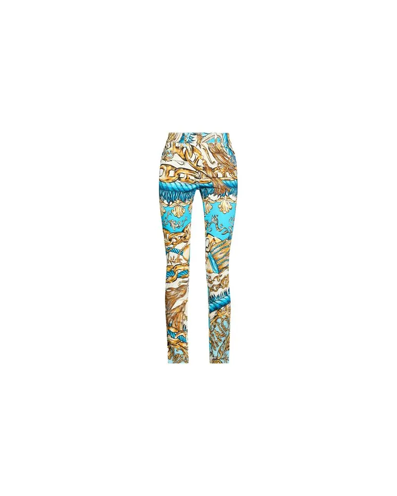 Moschino HOSEN & RÖCKE - Hosenauf YOOX.COM Azurblau