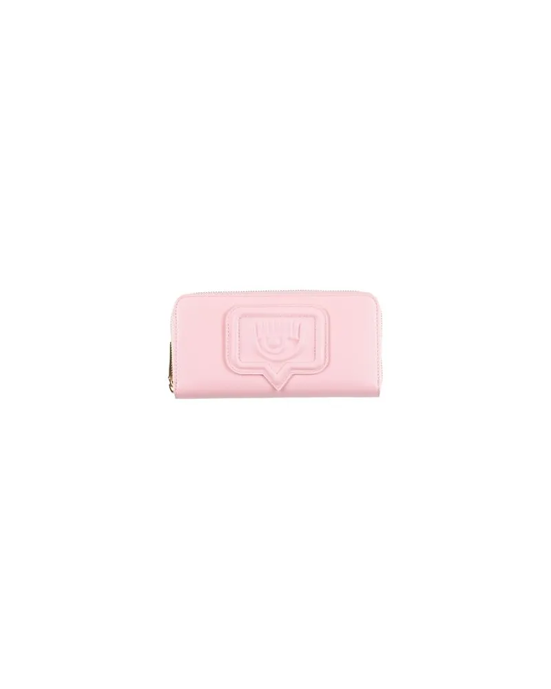 Chiara Ferragni Kleinlederwaren - Brieftaschenauf YOOX.COM Hellrosa