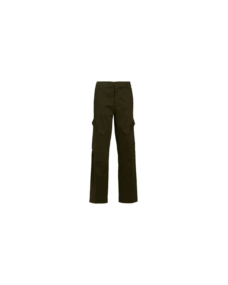 Dondup HOSEN & RÖCKE - Hosenauf YOOX.COM Militärgrün