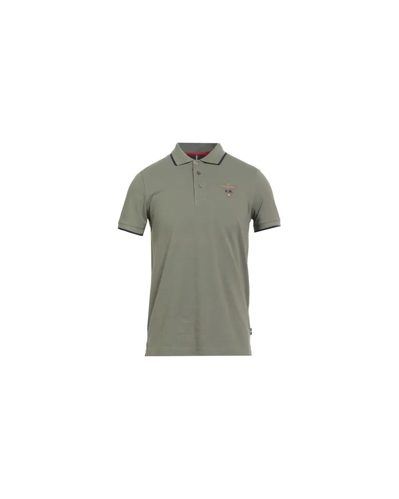 Aeronautica Militare TOPS - Poloshirtsauf YOOX.COM Militärgrün