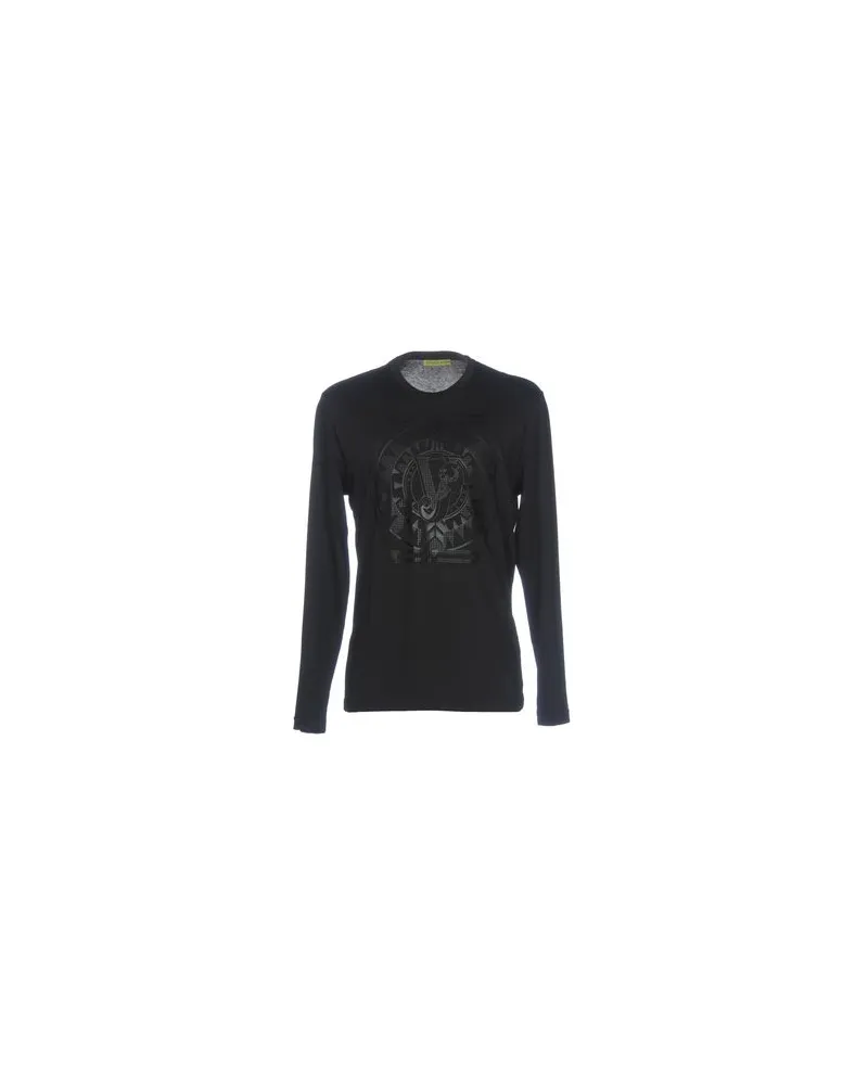 Versace Jeans TOPS - T-shirtsauf YOOX.COM Schwarz
