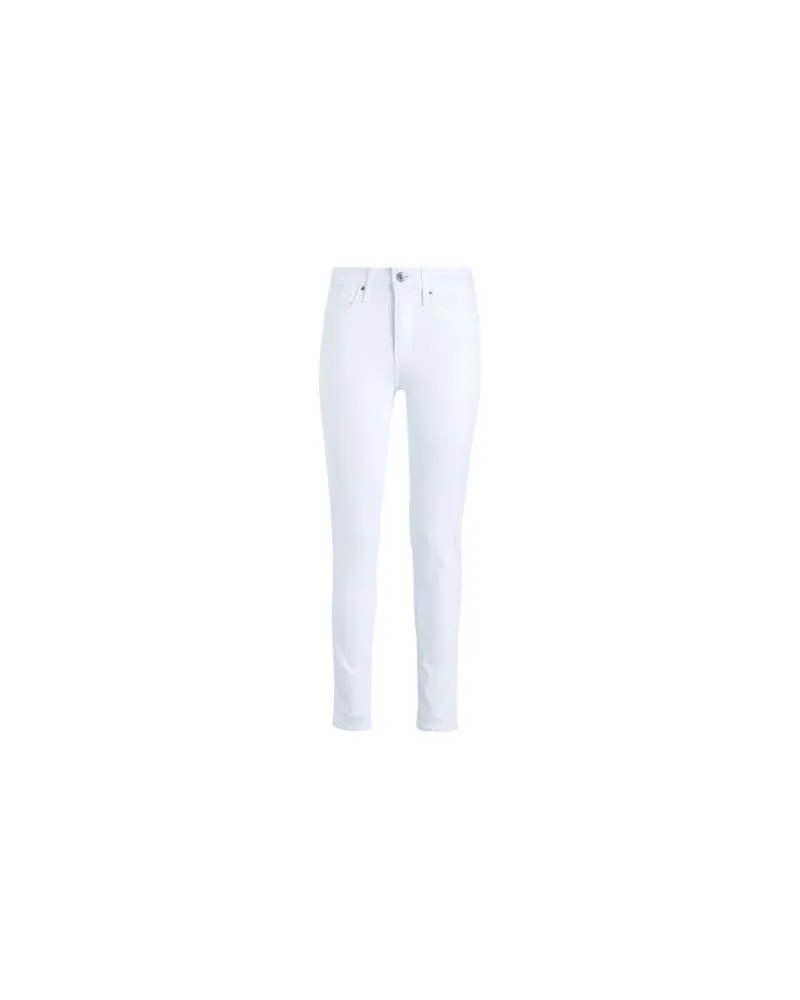 Levi's 721 HIGH RISE SKINNY  - HOSEN & RÖCKE - Jeanshosenauf YOOX.COM Weiß