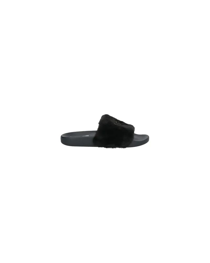 Versace Jeans SCHUHE - Sandalenauf YOOX.COM Schwarz