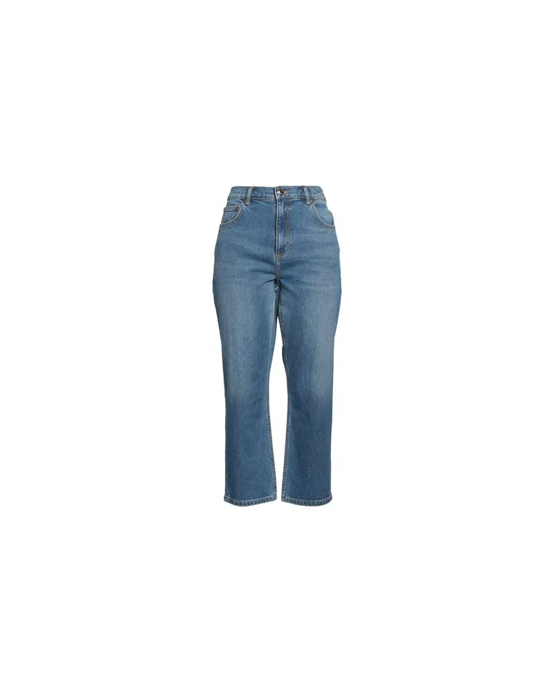 Tory Burch HOSEN & RÖCKE - Jeanshosenauf YOOX.COM Blau