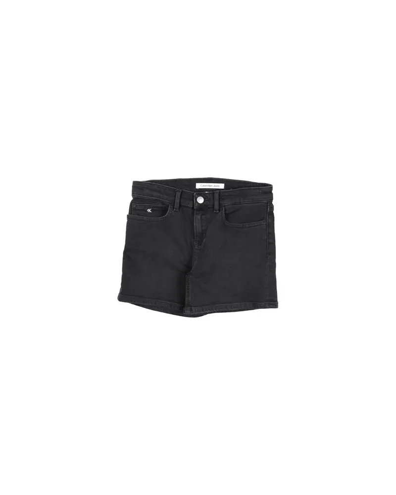 Calvin Klein HOSEN & RÖCKE - Jeansshortsauf YOOX.COM Schwarz