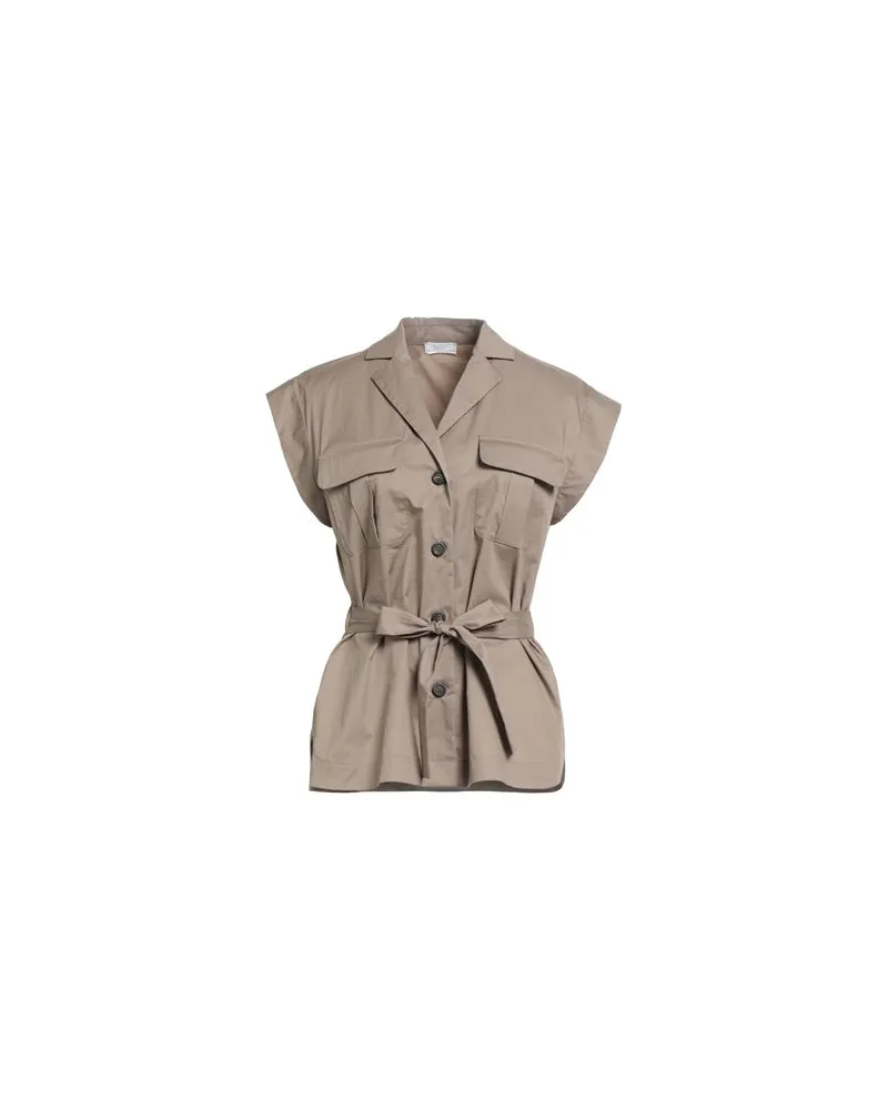 Peserico TOPS - Hemdenauf YOOX.COM Maulwurfsgrau