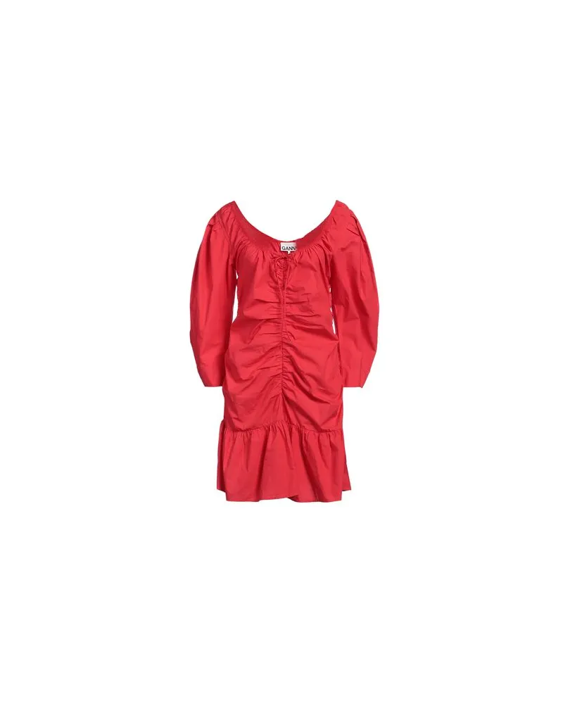 Ganni KLEIDER - Mini-Kleiderauf YOOX.COM Rot