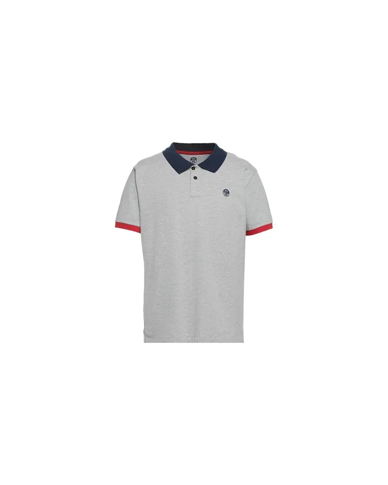 North Sails TOPS - Poloshirtsauf YOOX.COM Hellgrau