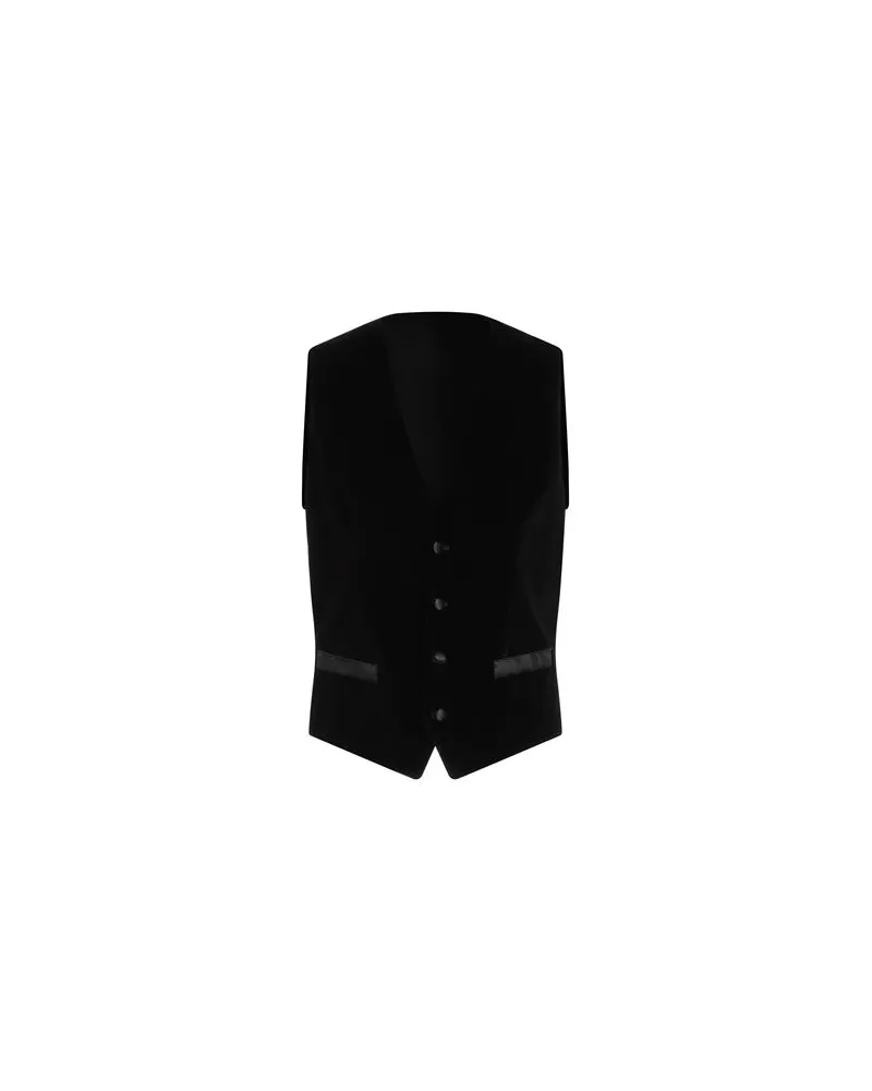Dolce & Gabbana ANZÜGE und CO-ORDS - Couture-Westenauf YOOX.COM Schwarz