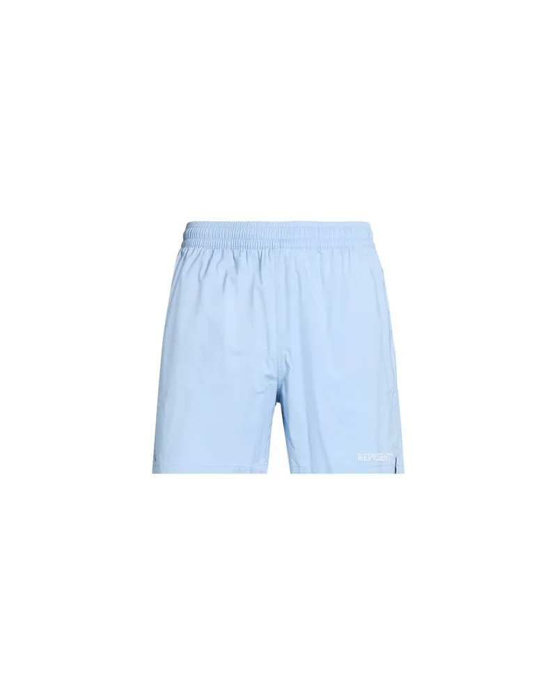 REPRESENT HOSEN & RÖCKE - Shorts & Bermudashortsauf YOOX.COM Hellblau