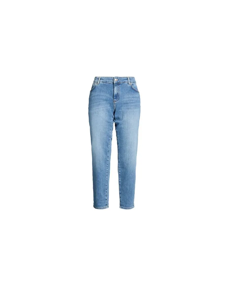 SPORTMAX HOSEN & RÖCKE - Jeanshosenauf YOOX.COM Blau