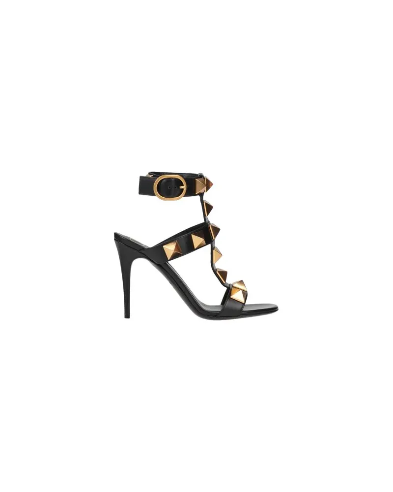 Valentino Garavani SCHUHE - Sandalenauf YOOX.COM Schwarz