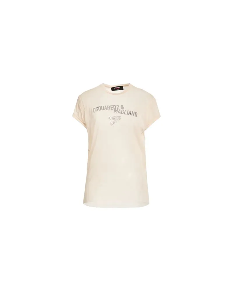 Dsquared2 TOPS - T-shirtsauf YOOX.COM Beige