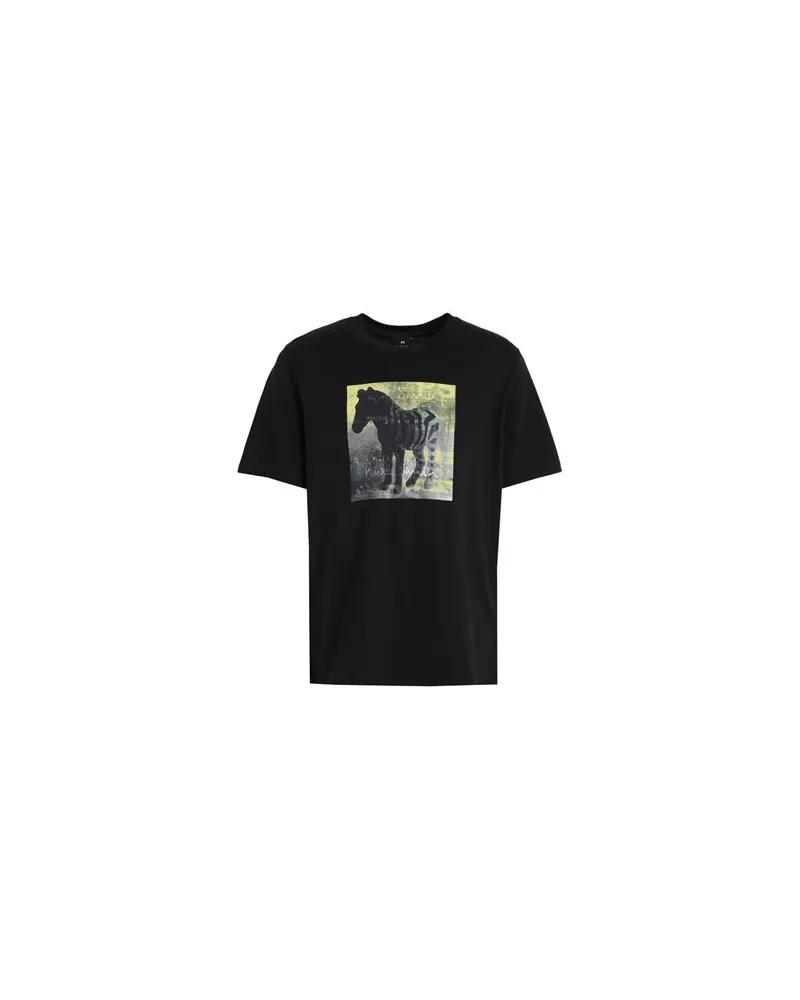 Paul Smith TOPS - T-shirtsauf YOOX.COM Schwarz