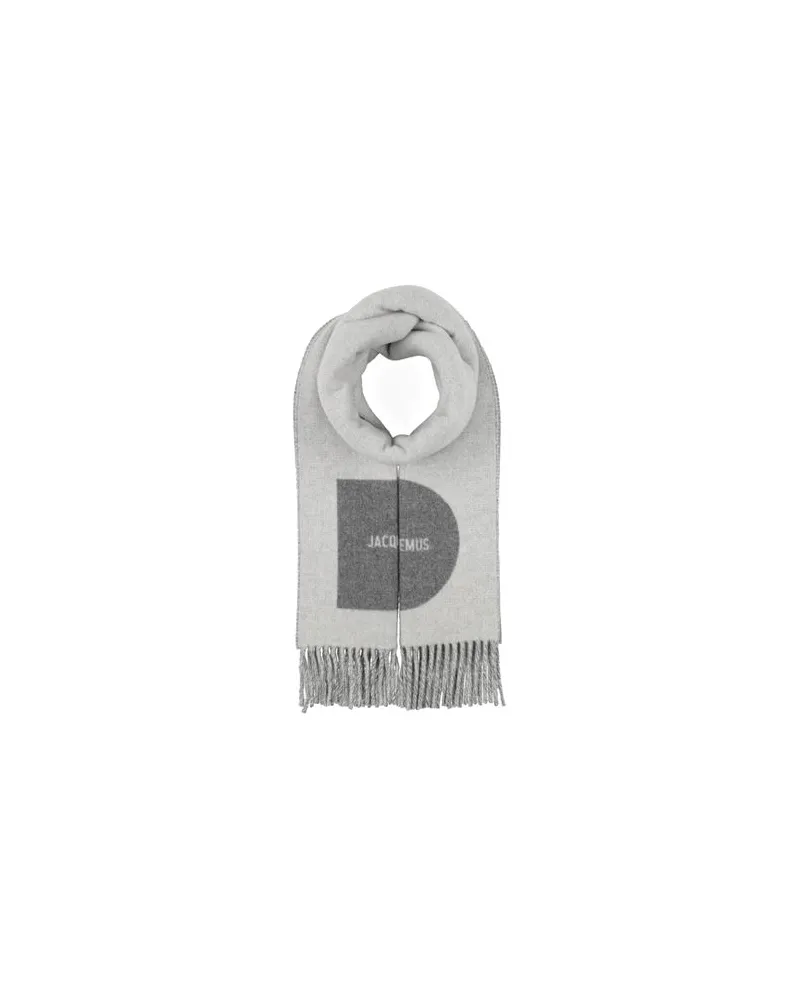 Jacquemus ACCESSOIRES - Schalsauf YOOX.COM Hellgrau