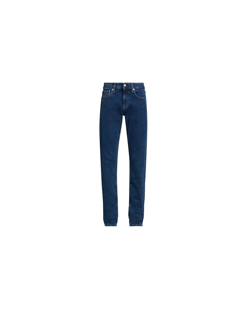 Calvin Klein HOSEN & RÖCKE - Jeanshosenauf YOOX.COM Blau