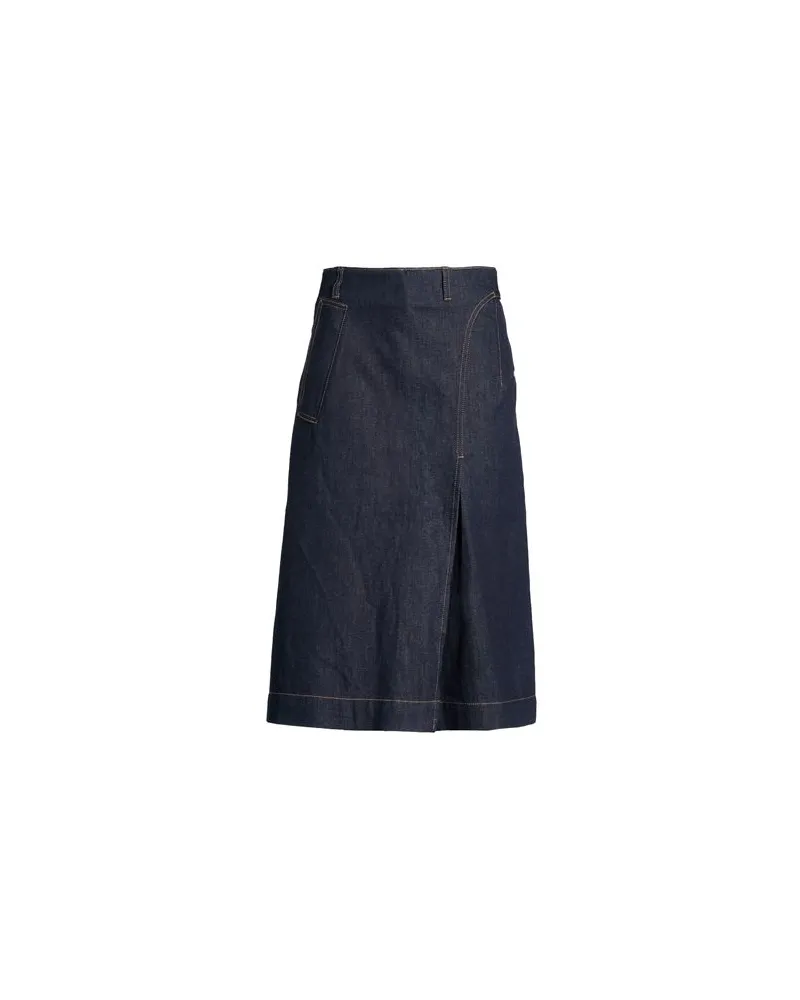 Victoria Beckham HOSEN & RÖCKE - Jeansröckeauf YOOX.COM Blau