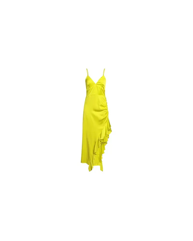 Simona Corsellini KLEIDER - Mini-Kleiderauf YOOX.COM Limettengrün
