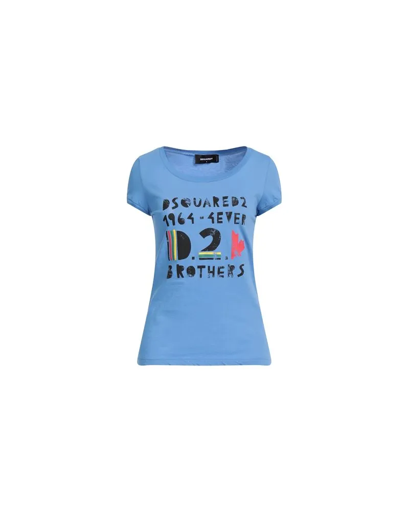 Dsquared2 TOPS - T-shirtsauf YOOX.COM Hellblau