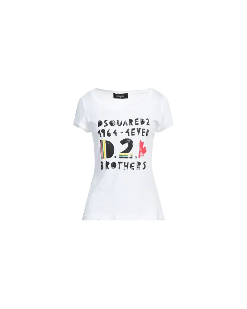Dsquared2 TOPS - T-shirtsauf YOOX.COM Weiß