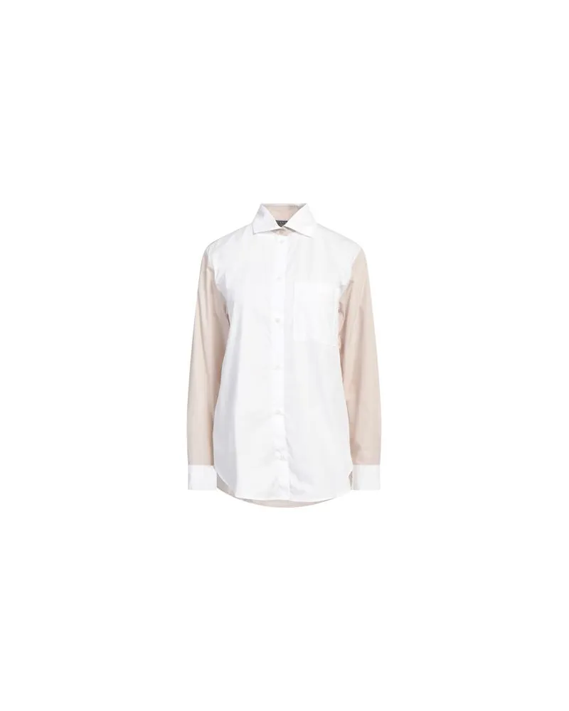 Armani Exchange TOPS - Hemdenauf YOOX.COM Weiß