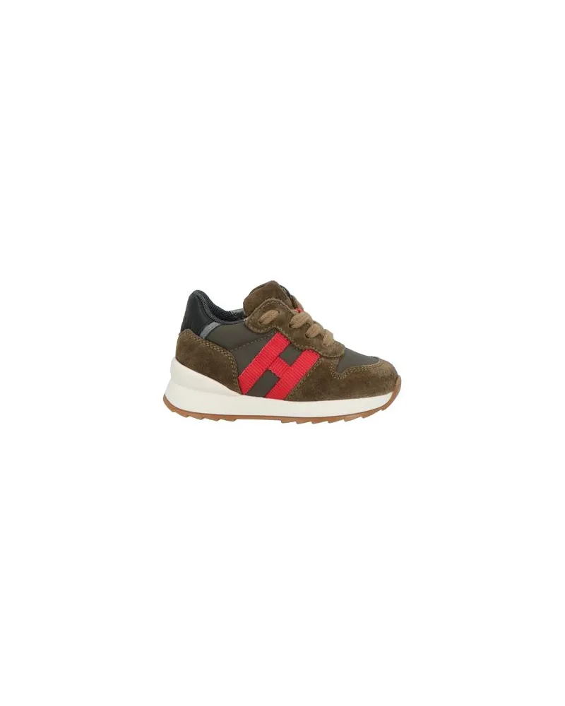 Hogan JUNIOR - SCHUHE - Sneakersauf YOOX.COM Militärgrün