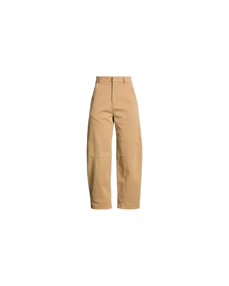 TELA HOSEN & RÖCKE - Jeanshosenauf YOOX.COM Kamel