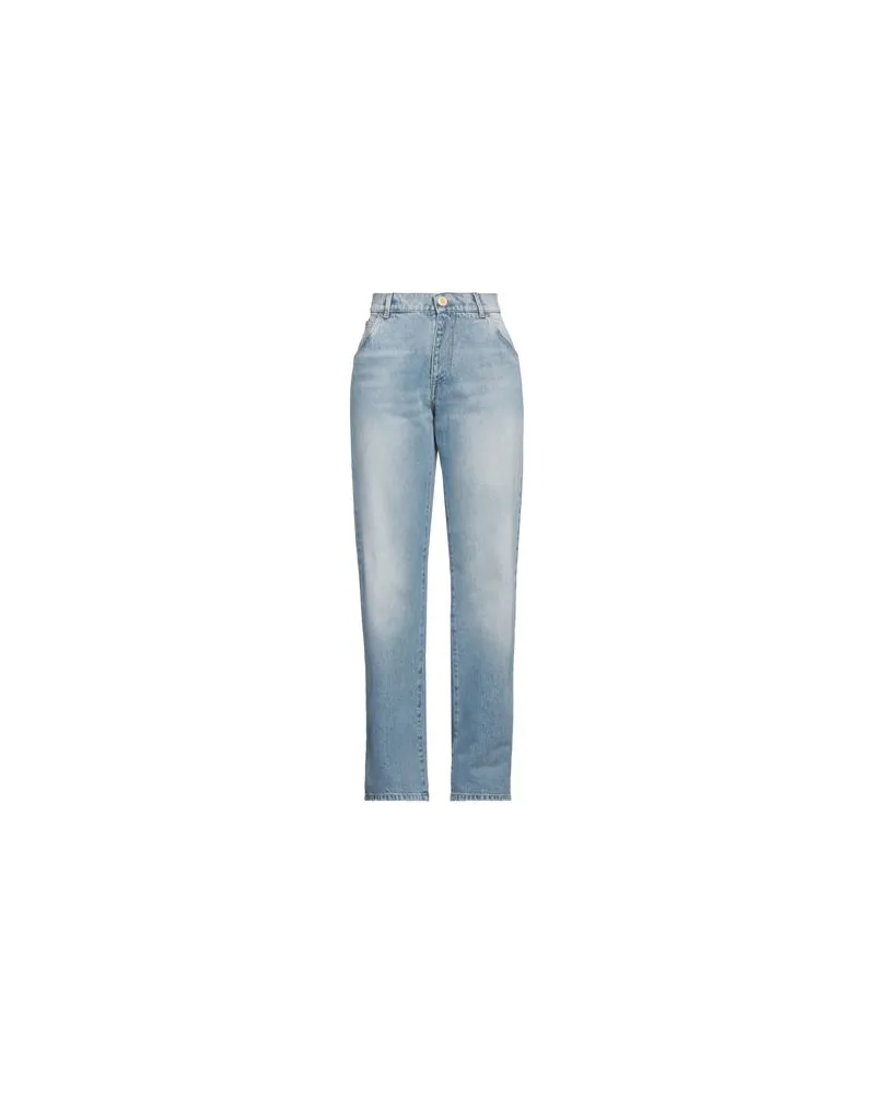 Balmain HOSEN & RÖCKE - Jeanshosenauf YOOX.COM Blau