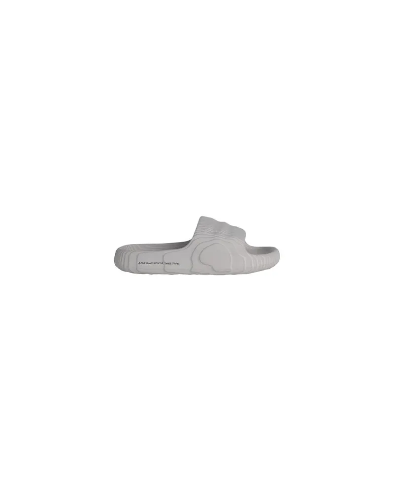 adidas ADILETTE 22 SHOES - SCHUHE - Sandalenauf YOOX.COM Grau