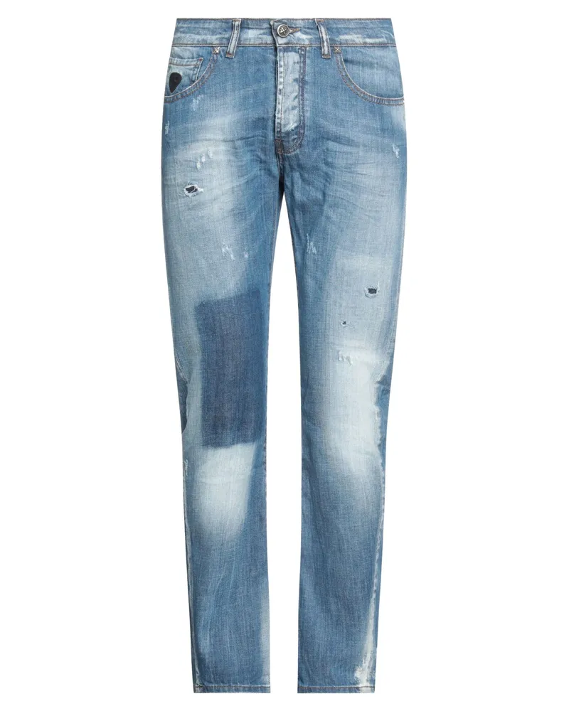 John Richmond Jeanshose Blau