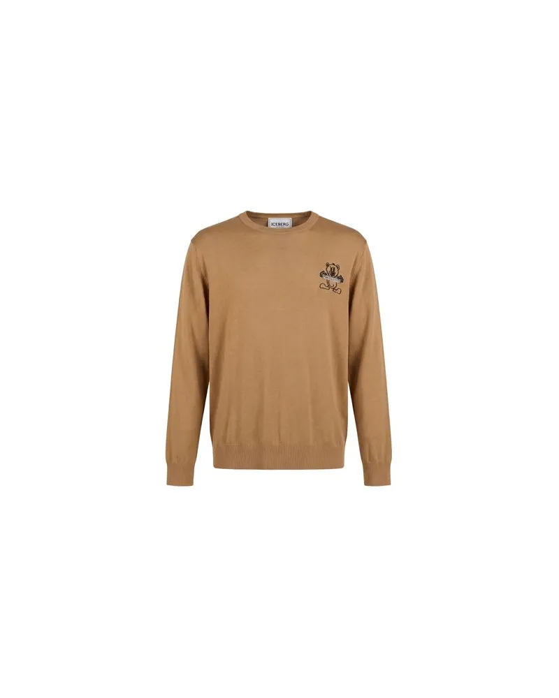 Iceberg STRICKWAREN - Pulloverauf YOOX.COM Kamel