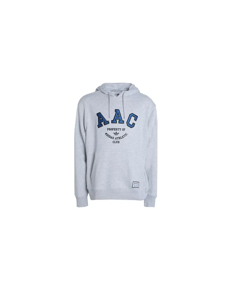 adidas HACK AAC HOOD  - TOPS - Sweatshirtsauf YOOX.COM Hellgrau