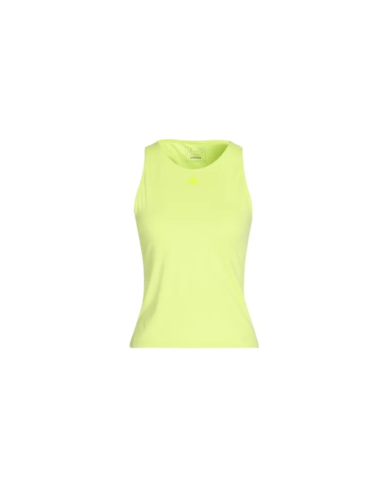 adidas YGA ST TK  - TOPS - Tank Topsauf YOOX.COM Säuregrün