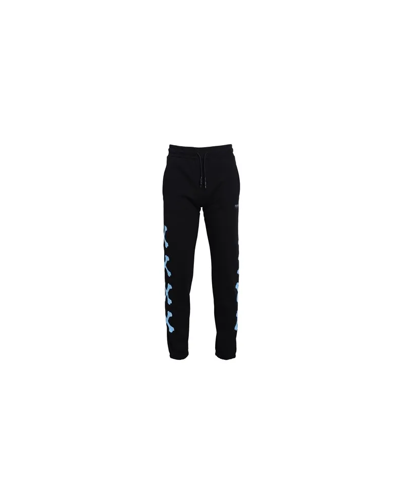 Phobia Archive PANTS WITH LIGHTBLUE CROSS BONES - HOSEN & RÖCKE - Hosenauf YOOX.COM Schwarz