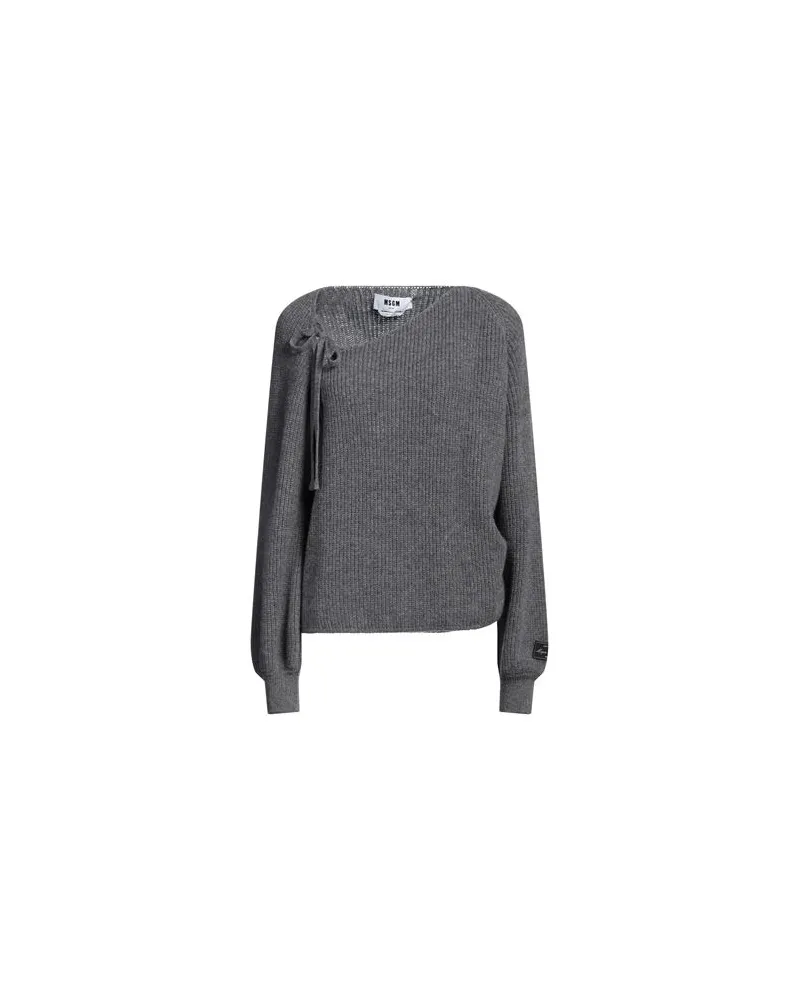 MSGM STRICKWAREN - Pulloverauf YOOX.COM Grau