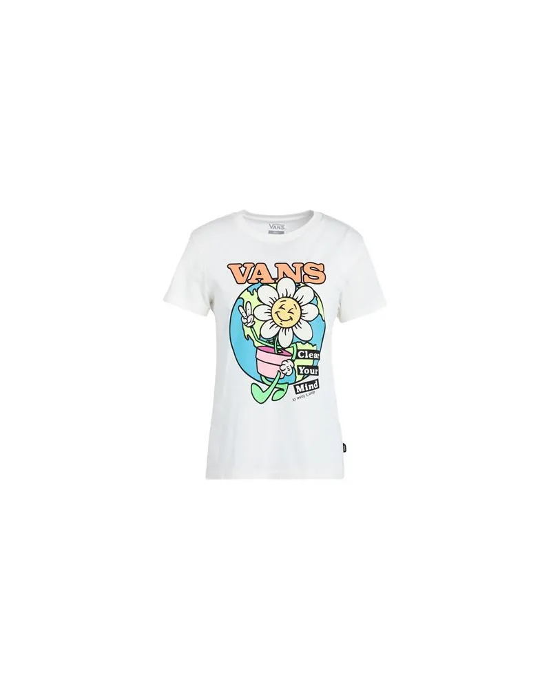 Vans CLEAR MIND  - TOPS - T-shirtsauf YOOX.COM Elfenbein