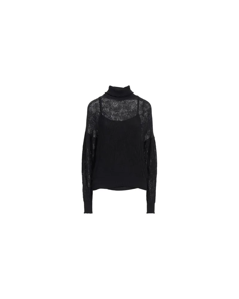 Twin-Set STRICKWAREN - Rollkragenpulloverauf YOOX.COM Schwarz