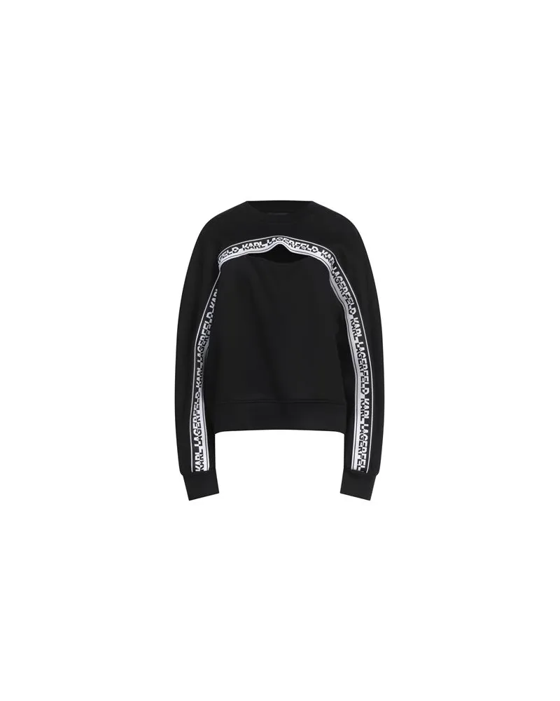 Karl Lagerfeld TOPS - Sweatshirtsauf YOOX.COM Schwarz