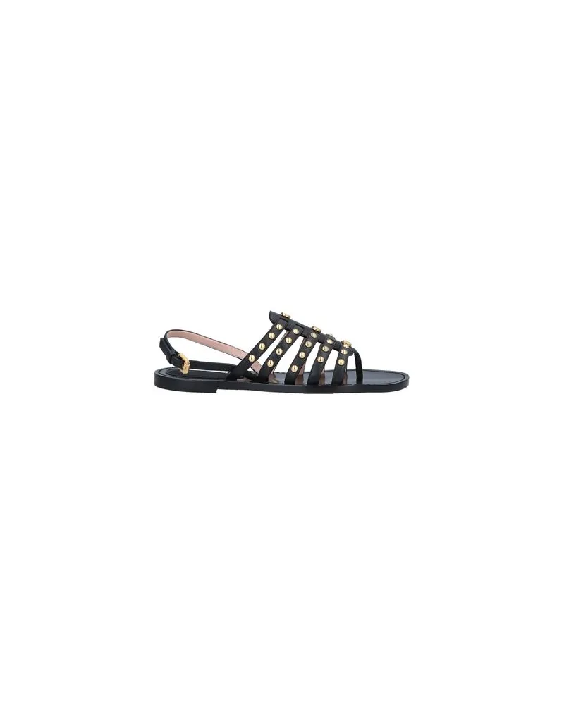 Moschino SCHUHE - Zehentrennerauf YOOX.COM Schwarz