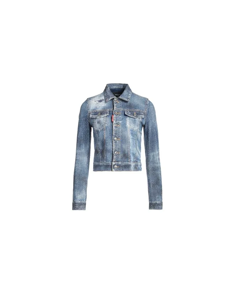Dsquared2 JACKEN & MÄNTEL - Jeansjacken/Mäntelauf YOOX.COM Blau