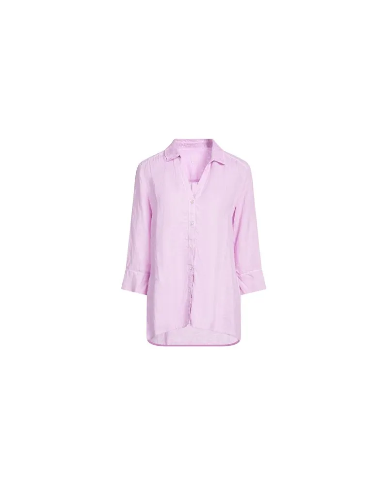 120% Lino TOPS - Hemdenauf YOOX.COM Lila