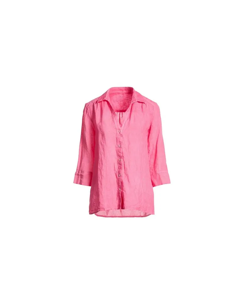 120% Lino TOPS - Hemdenauf YOOX.COM Fuchsia