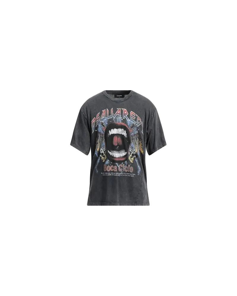 Dsquared2 TOPS - T-shirtsauf YOOX.COM Blei