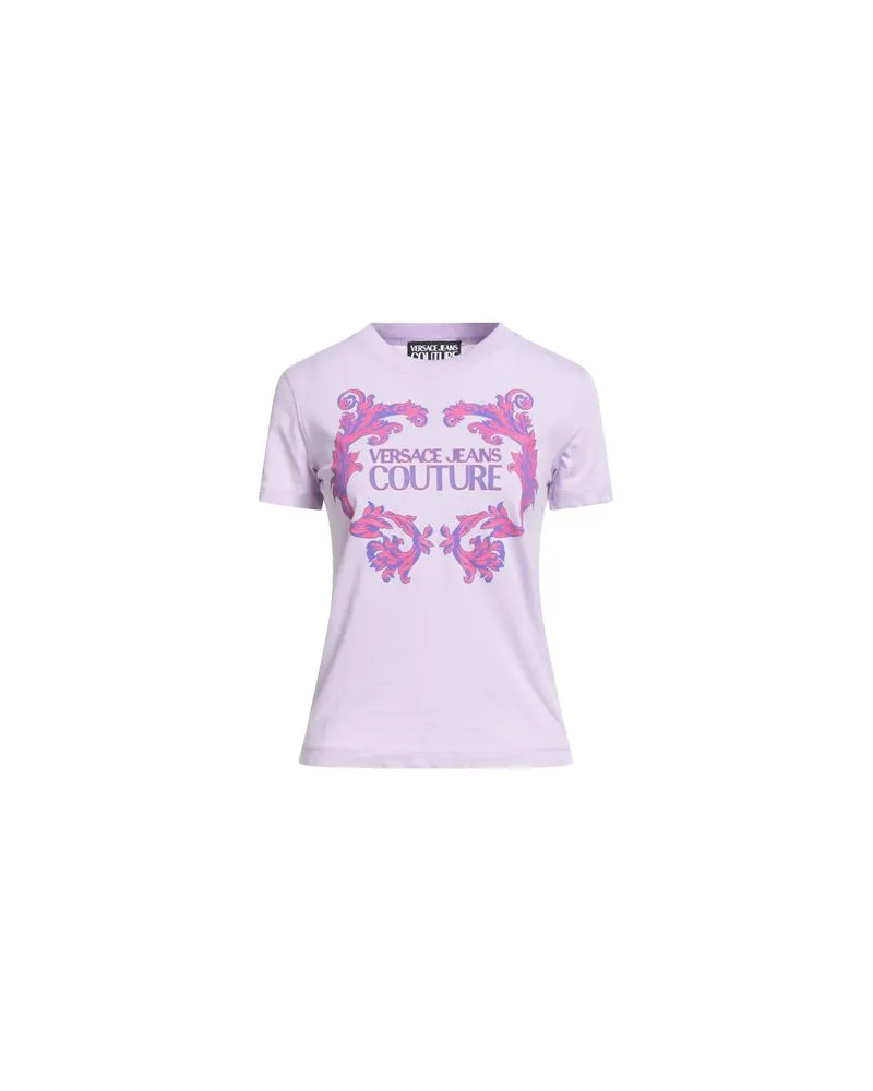 Versace Jeans TOPS - T-shirtsauf YOOX.COM Lila