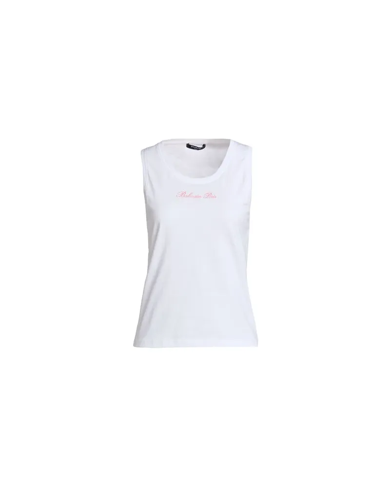 Balmain TOPS - Tank Topsauf YOOX.COM Weiß