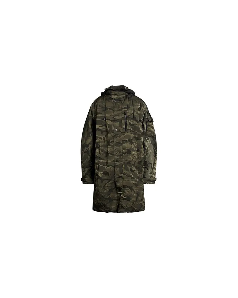AHIRAIN JACKEN & MÄNTEL - Mäntelauf YOOX.COM Militärgrün