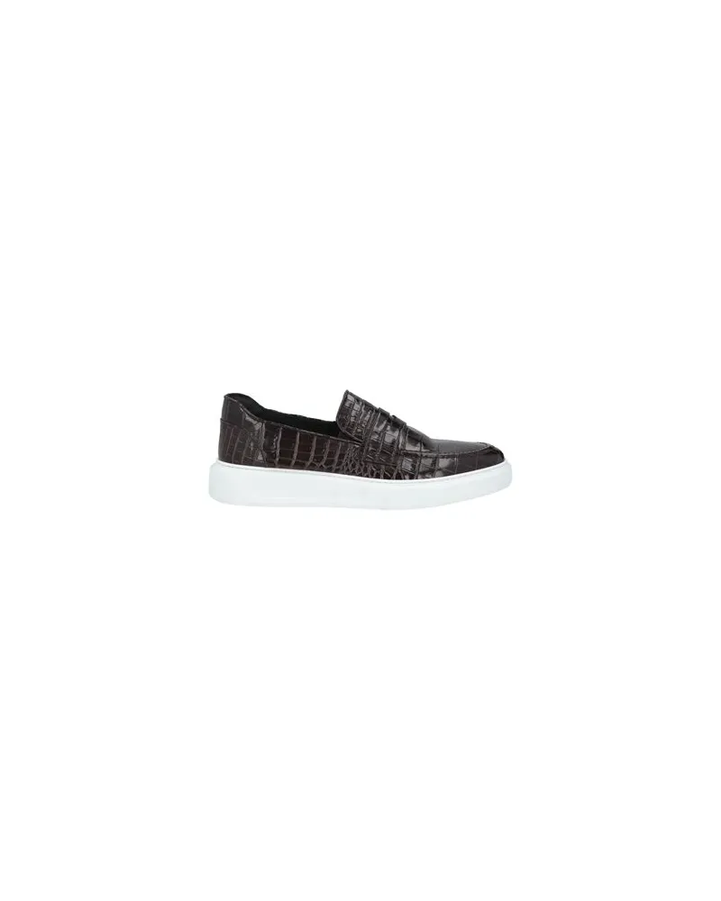 Giovanni Conti SCHUHE - Mokassinsauf YOOX.COM Dunkelbraun