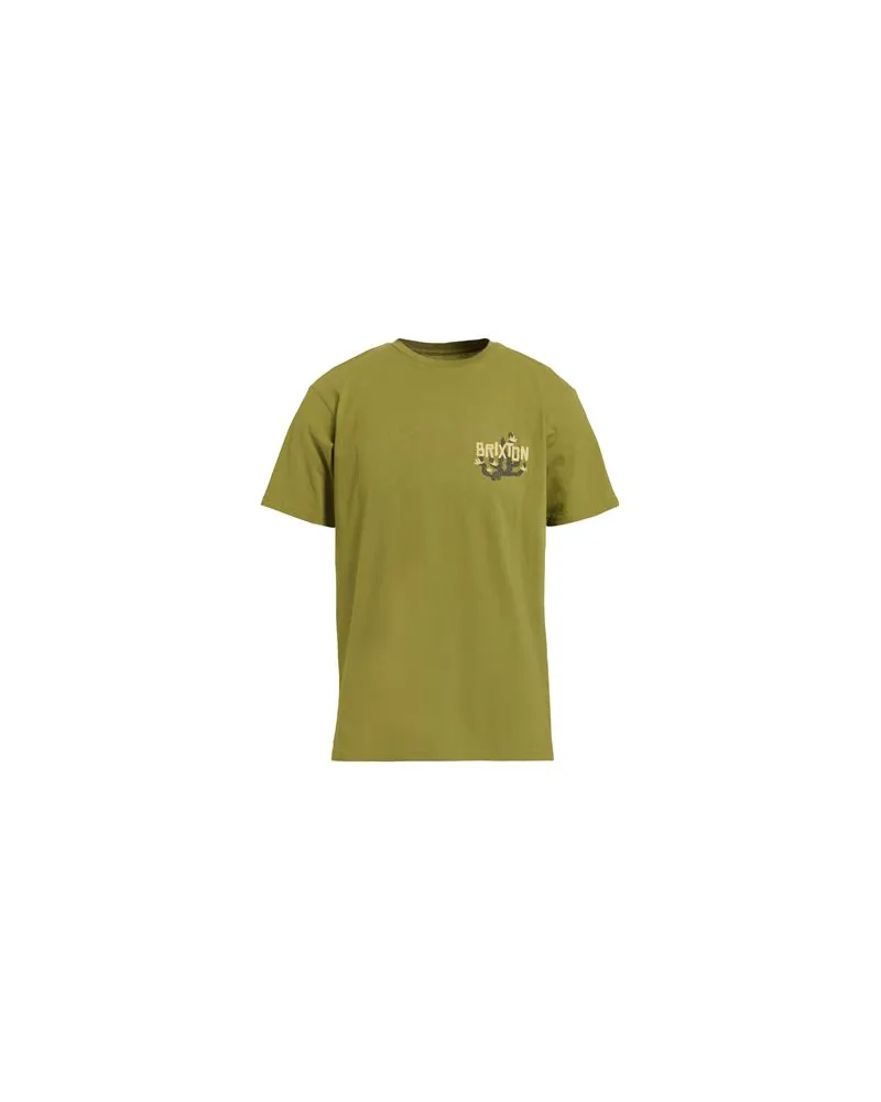 Brixton TOPS - T-shirtsauf YOOX.COM Militärgrün