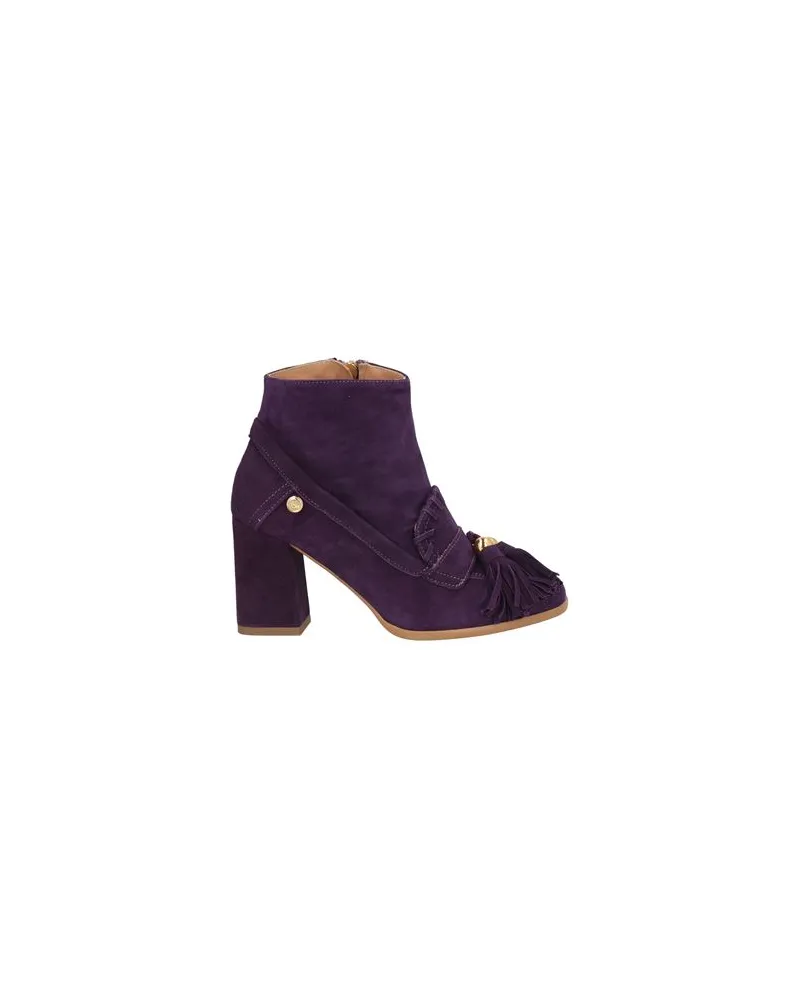 Moschino SCHUHE - Stiefelettenauf YOOX.COM Violett